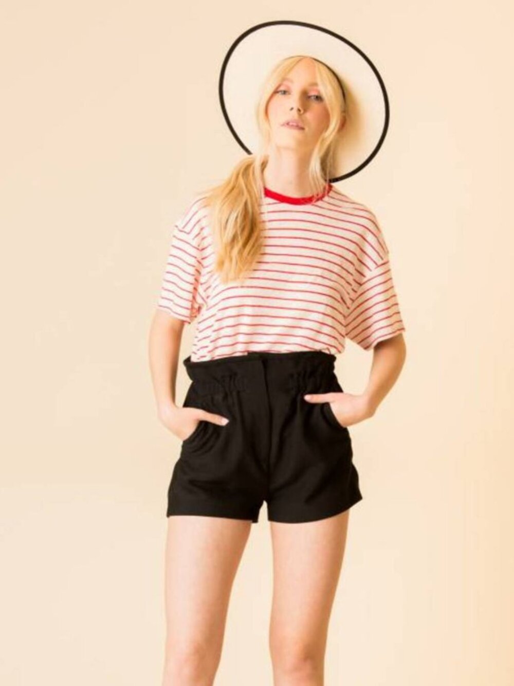 IRO Fineti Black Shorts
